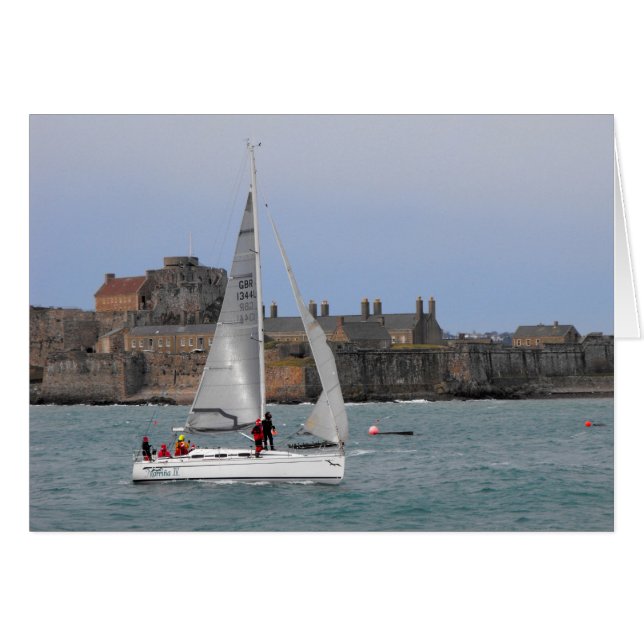 Navegar por el puerto de St Helier (Anverso (Horizontal))