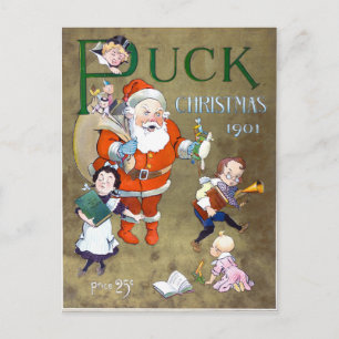 Navidad 1901 de la portada de revista del duende