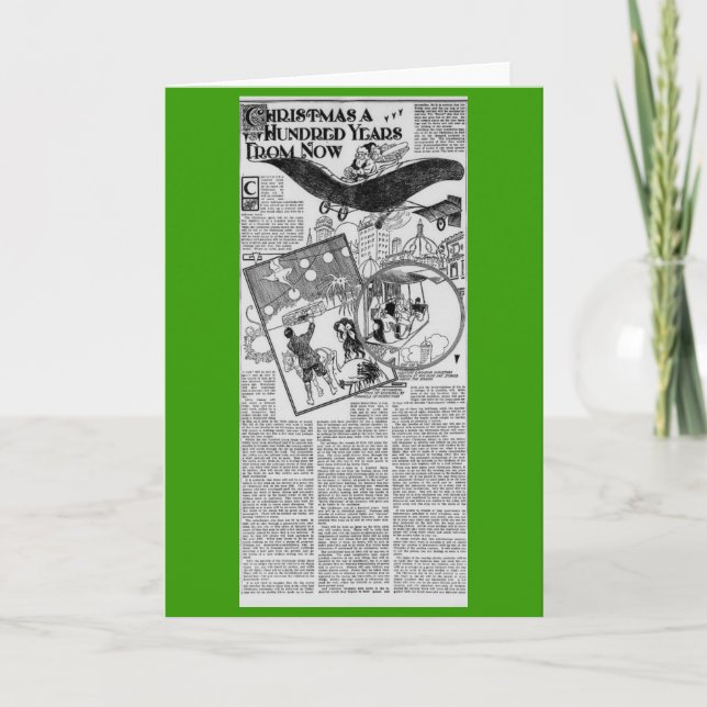 Navidad 1909 del artículo periodístico de Harlem (Anverso)