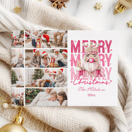 Navidad 8 Foto Vintage Cascanueces Rosa