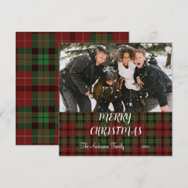 Navidad a cuadros de Búfalo  