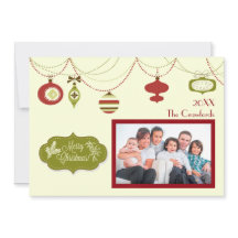 Navidad a la Antigua - Tarjeta de Navidad
