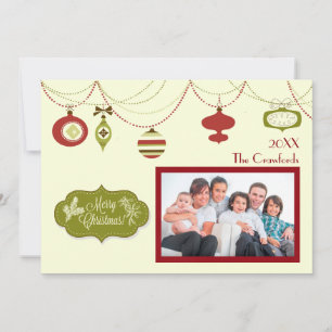 Navidad a la Antigua - Tarjeta de Navidad