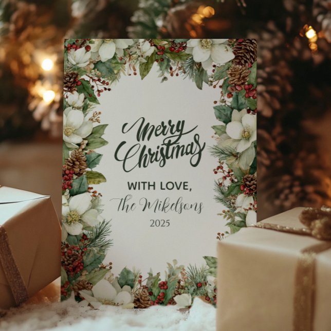 Navidad acogedora rústica de hoja perenne (Subido por el creador)