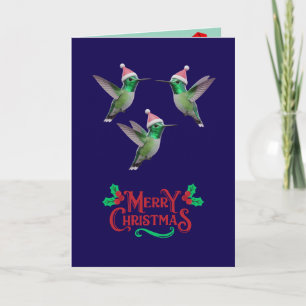 Navidad adorable colibrí