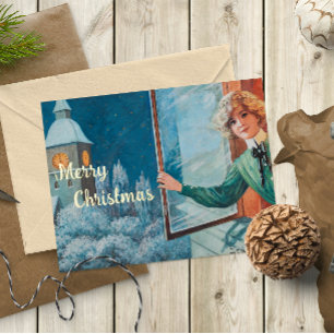Navidad Alegre Jenny Nyström Vintage Personalizada