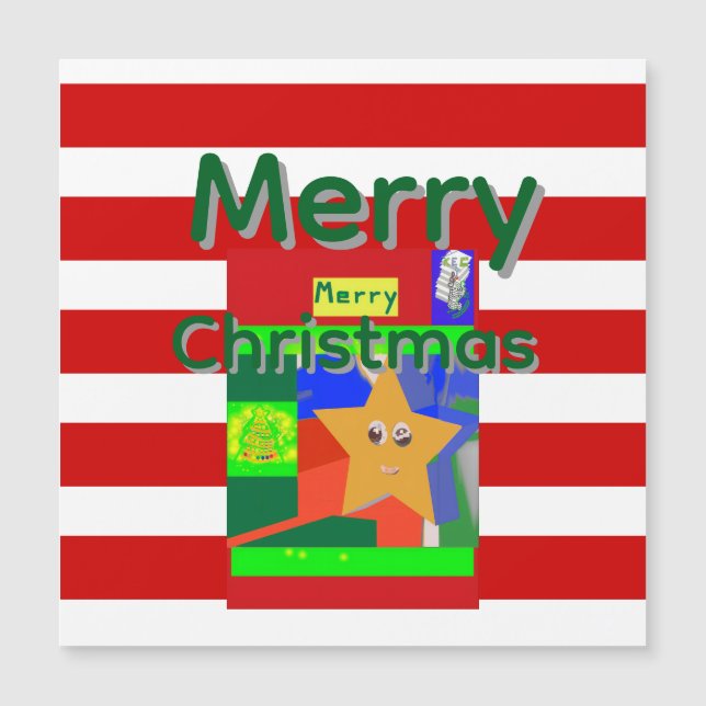 Navidad Alegre Rosa Rojo  (Anverso)