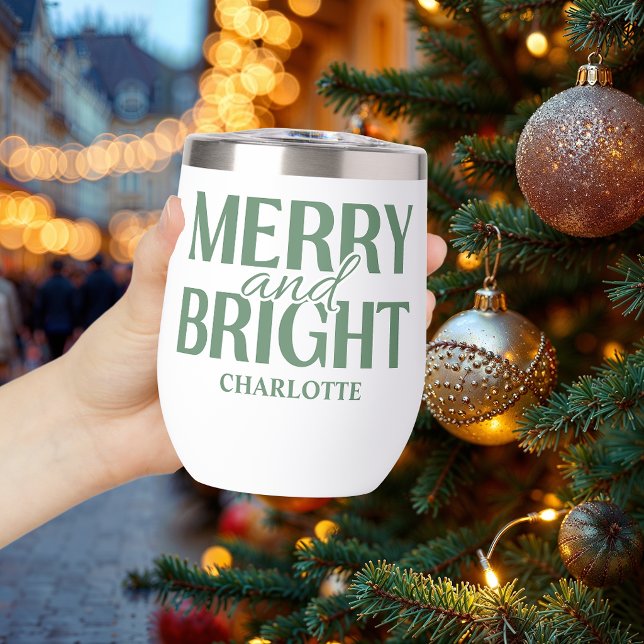 Navidad Alegre y Brillante Verde (Subido por el creador)