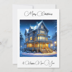 Navidad alegre y Feliz Año Nuevo Personalizado