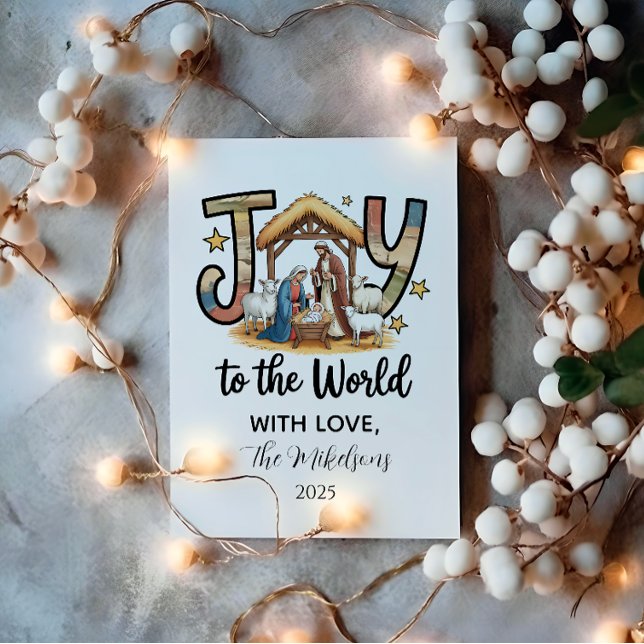 Navidad Alegría al Mundo Navidad (Subido por el creador)