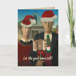 Navidad American Gothic: Que rueden los buenos tie