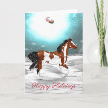 Navidad árabe del caballo del Pinto