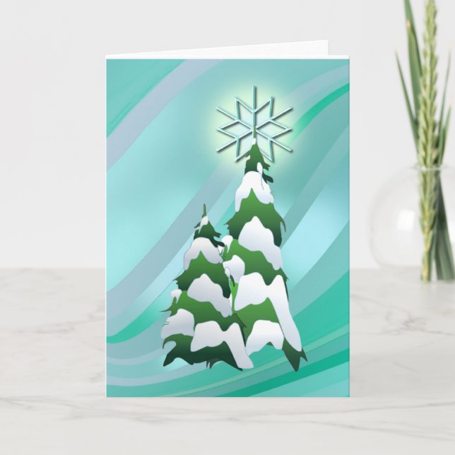 NAVIDAD ÁRBOL Y ESTRELLA DE SHARON SHARPE (Anverso)