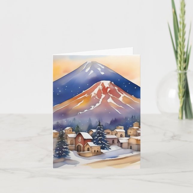 Navidad Armenia D - 6 de enero - Acuarela (Anverso)