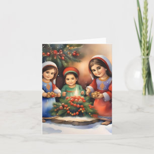 Navidad armenia F - 6 de enero - Acuarela