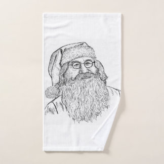 Navidad Artesanal: Retrato de Santa Claus con Punt