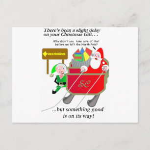 Navidad atrasada - Santa retrasado