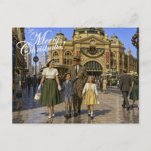 Navidad australiana de los años 50 en la estación