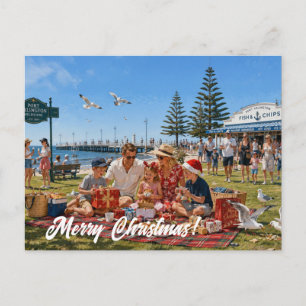Navidad australiana Puerto Arlington Melbourne