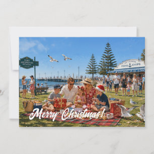Navidad australiana Puerto Arlington Melbourne