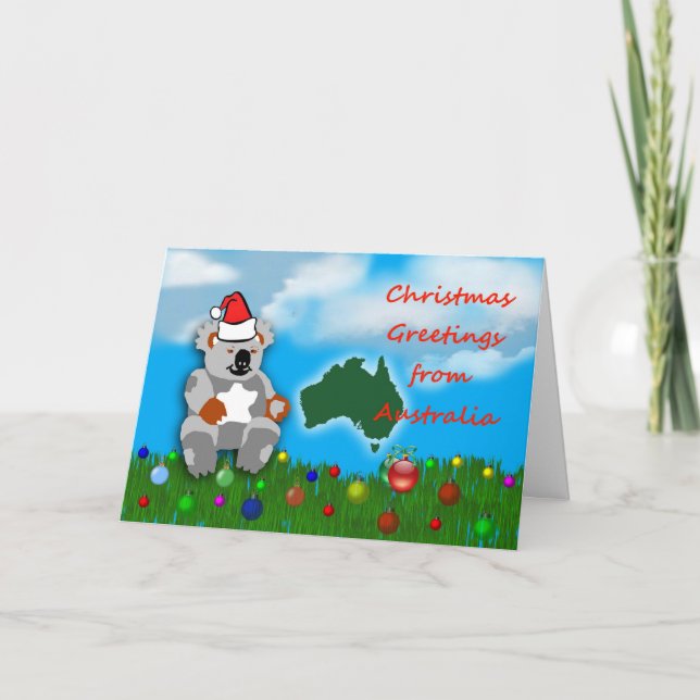 Navidad australiano marsupial de la koala del (Anverso)