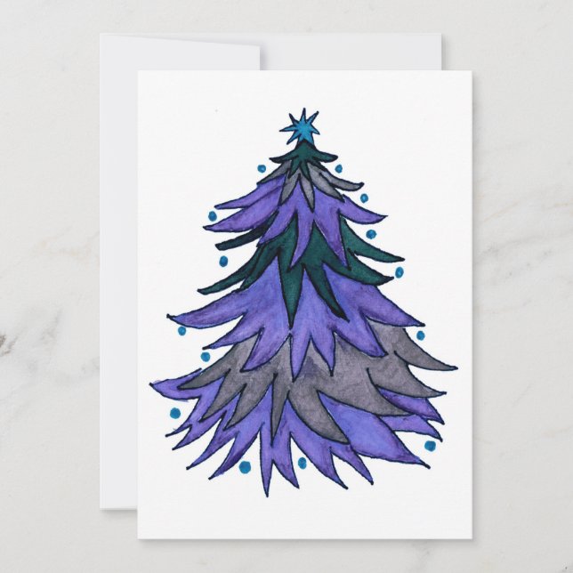 Navidad azul, azul (Anverso)