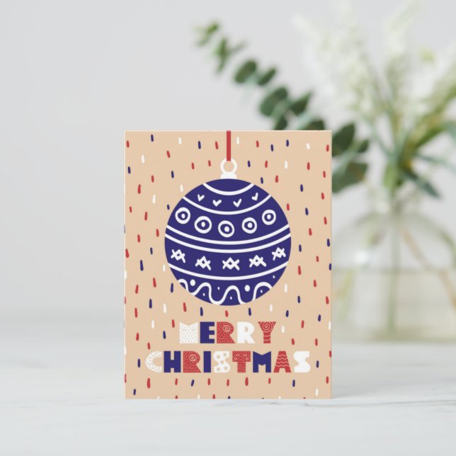 Navidad Ball (Anverso de pie)