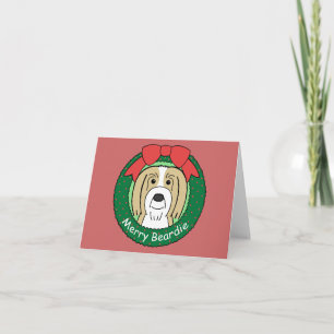 Navidad barbudo del collie