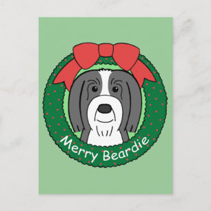 Navidad barbudo del collie