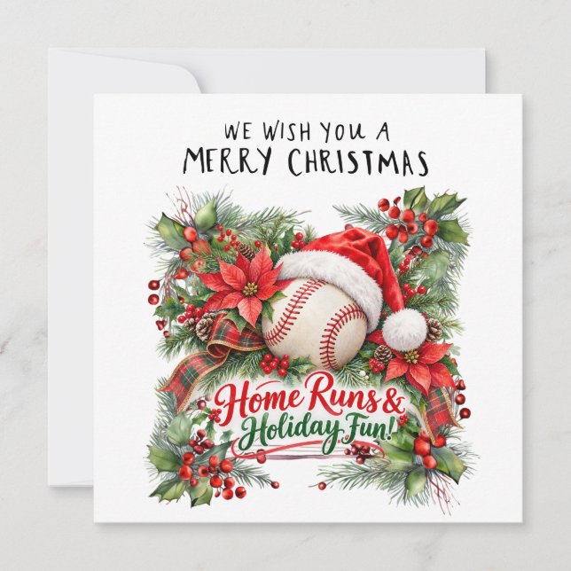 Navidad béisbol  (Anverso)