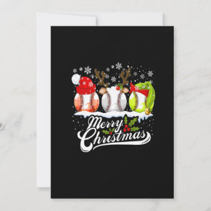 Navidad Béisbol Pelota Sombrero de Santa Elfo Reno