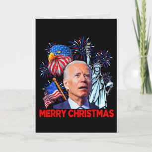 Navidad Biden Divertido Joe Biden Confundido Xmas