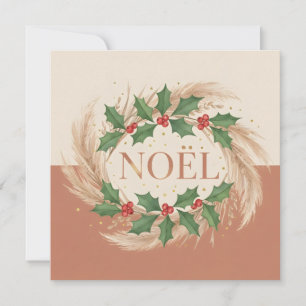 Navidad Botánica Rústica Noel