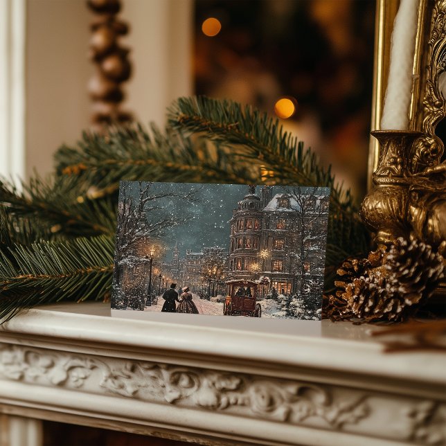 Navidad británica de invierno vintage (Subido por el creador)