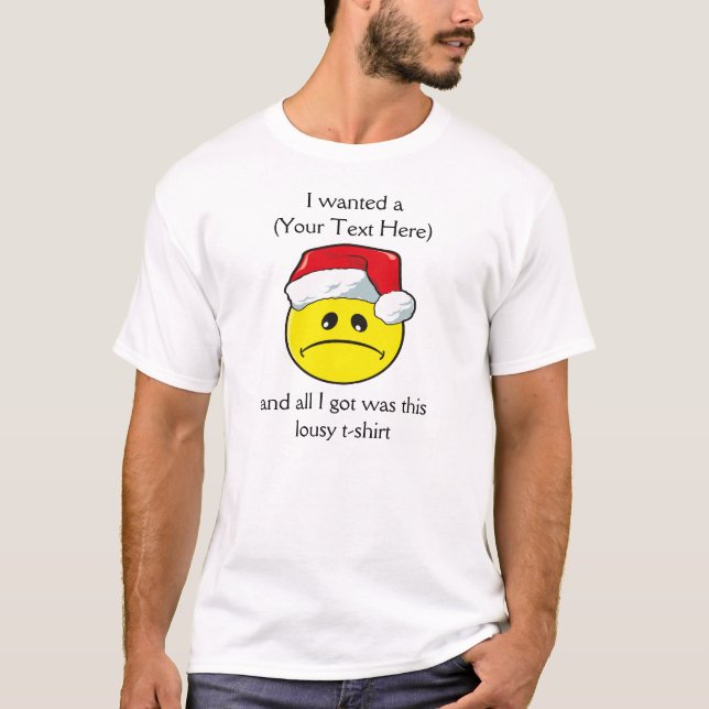 Navidad - camiseta del personalizable del navidad (Anverso)