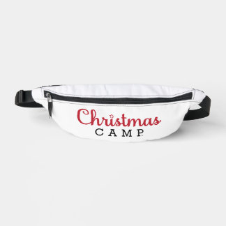 Navidad Camp Fanny Pack | Bolsa de navidades