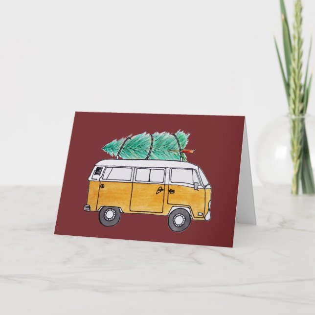 Navidad Campervan (Anverso)