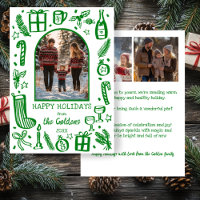 Navidad Caprichosa Arco Personalizado Lindo 3 FOT