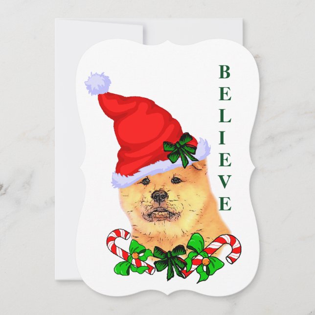 Navidad Chow Chow (Anverso)
