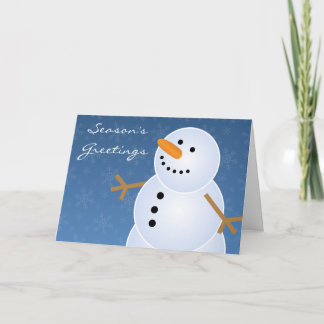 Navidad clásico del muñeco de nieve del día de