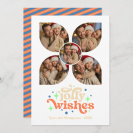 Navidad Colage Retro de Fotos Costeras