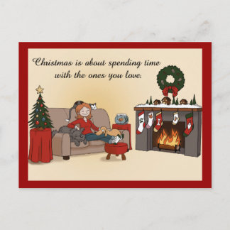 Navidad con amados Cartoony