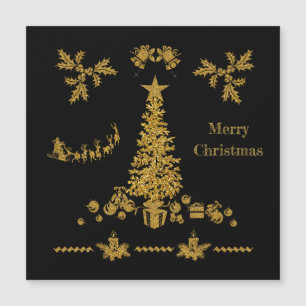 Navidad con brillo dorado, Feliz Navidad 