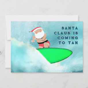 Navidad con surf en la playa