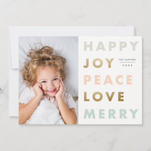 Navidad con Tipografía Negrita Moderna Foto