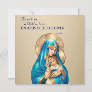 Navidad cristiana Nos ha nacido un niño