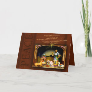 Navidad cristiano de la escena de la natividad… -