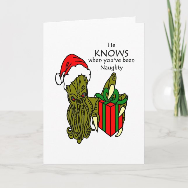 Navidad Cthulhu (Anverso)