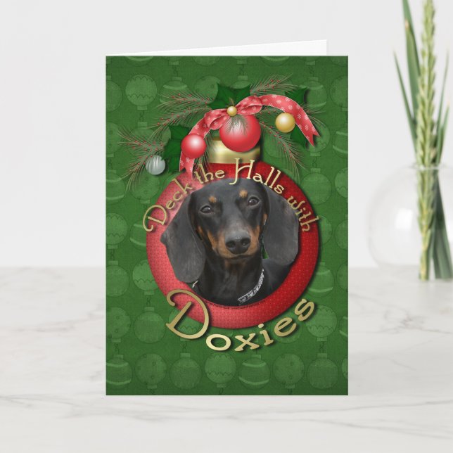 Navidad - cubierta los pasillos - Doxies - Winston (Anverso)