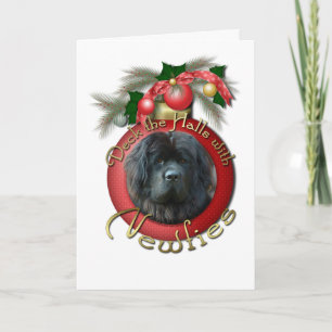Navidad - cubierta los pasillos - Newfie